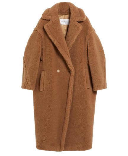 Max Mara Max Mara Teddy Icon Coat Brown - World Class Fashion