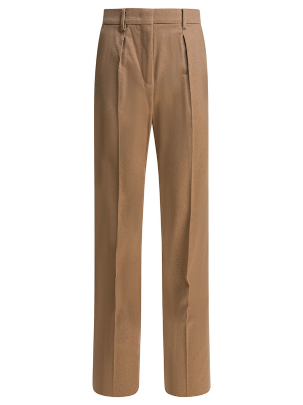 Max Mara Men's Pants In Camel
