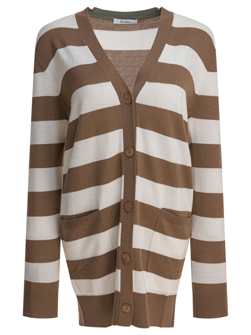 Max Mara Max Mara Prenda de punto de lana marrón para mujer - World Class Fashion