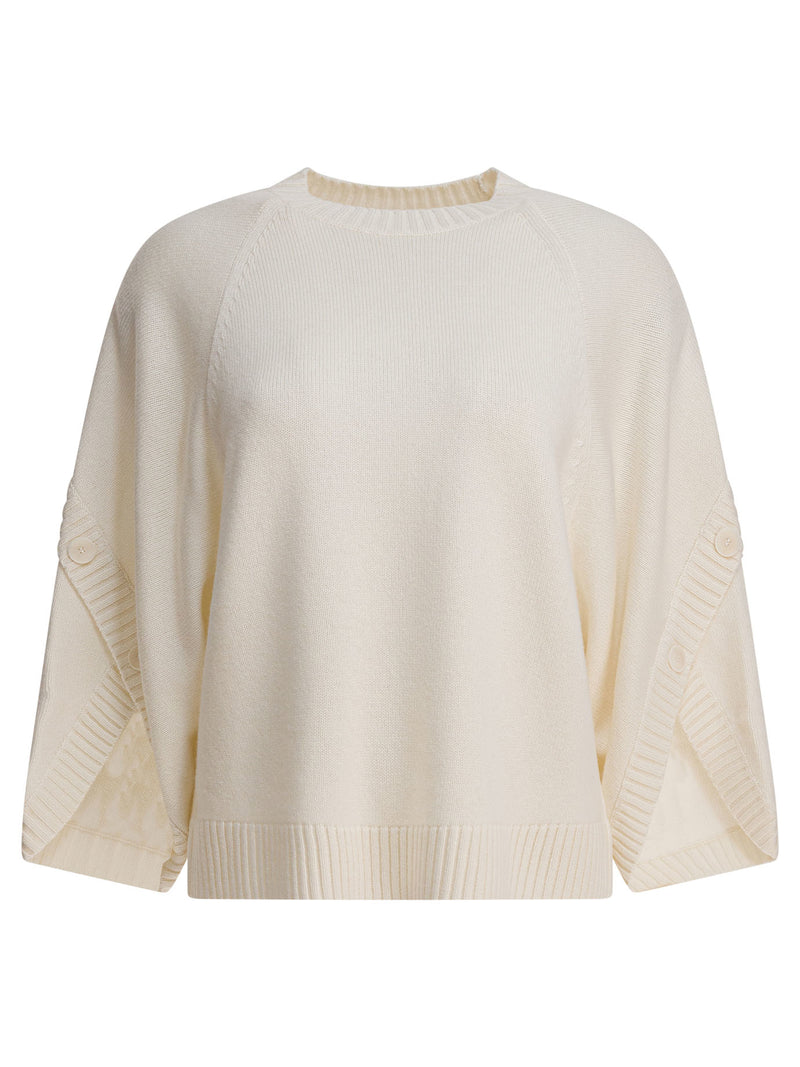 Max Mara Max Mara Lana Cachemir Género de Punto Blanco Mujer - World Class Fashion