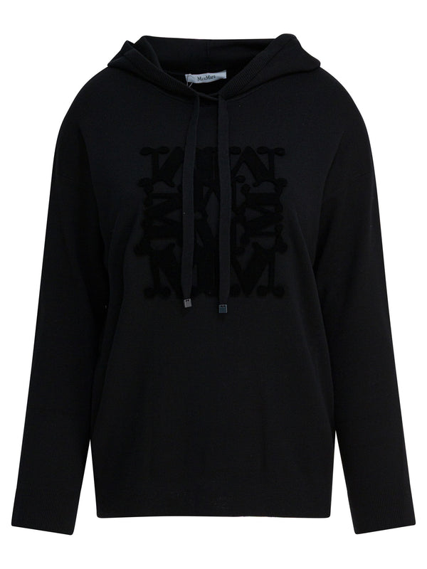 Max Mara Virgin Wool Hooded Sweater