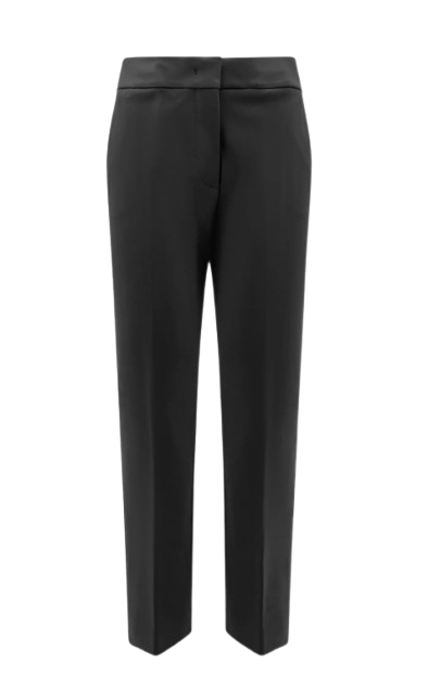 Max Mara Max Mara Pegno Slim Fit Pants Black - World Class Fashion