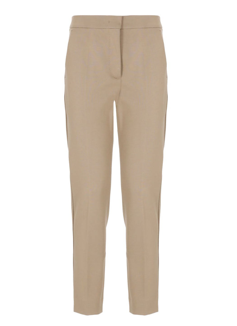 Max Mara Max Mara Straight Leg Pants Beige Women - World Class Fashion