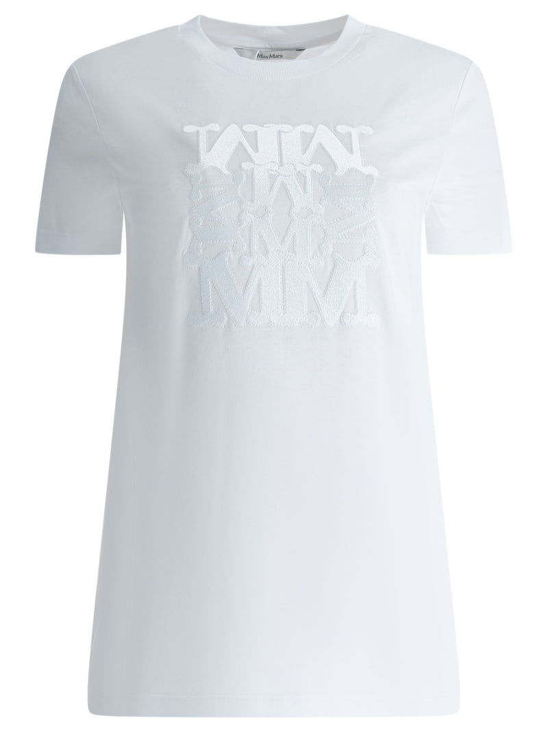 Max Mara Max Mara Crewneck T-shirt White Women - World Class Fashion