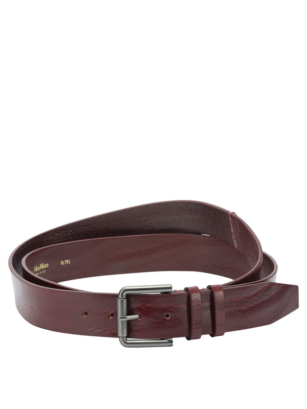 Max Mara Long Leather Belt