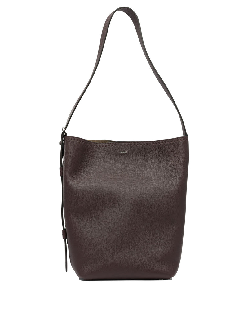 Max Mara Bolso de hombro Archetipo de Max Mara, color burdeos - World Class Fashion