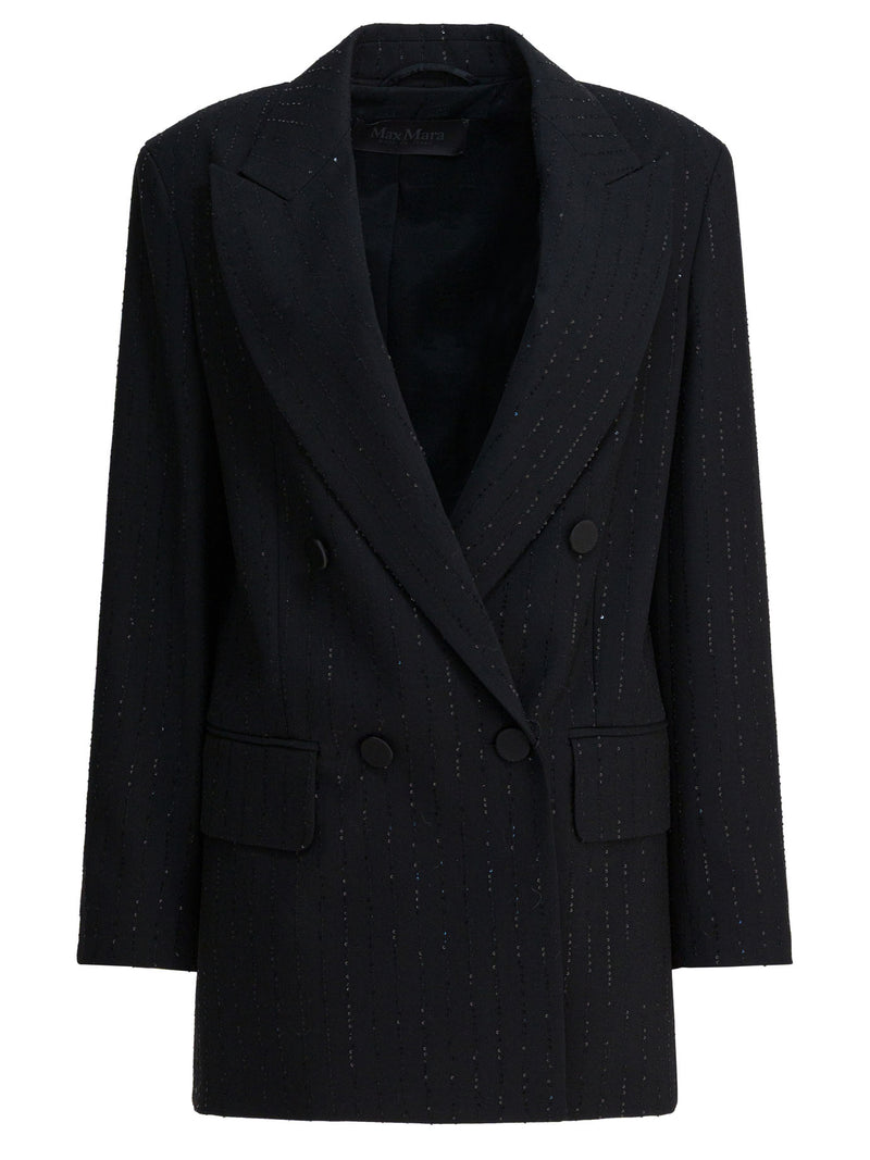 Max Mara Pianoforte Chaqueta negra para mujer Max Mara Pianoforte - World Class Fashion
