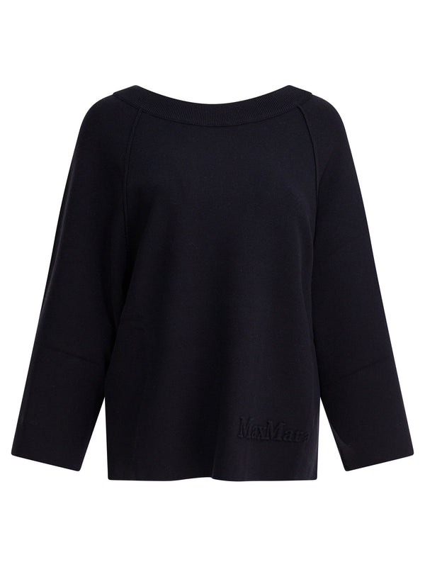 Max Mara Pure Viscose And Wool Over Sweater