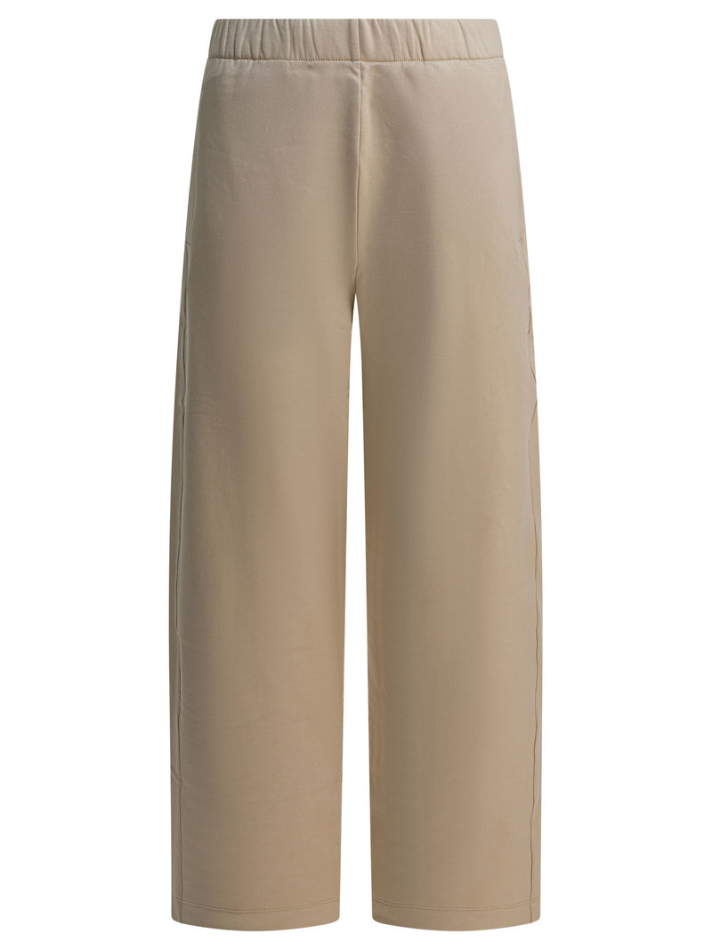 Max Mara Pure Max Mara Pantalón de mezcla de seda pura beige para mujer - World Class Fashion