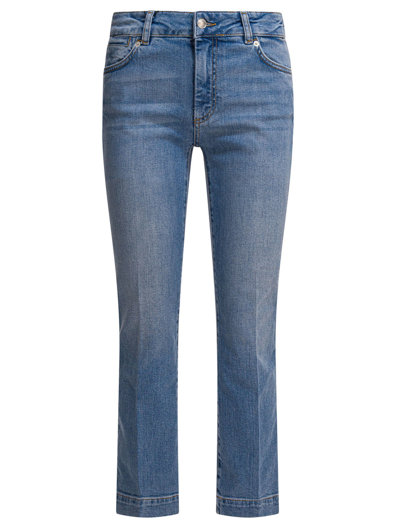 Max Mara Sportmax Max Mara Sportmax Jeans ajustados Schermo azules - World Class Fashion