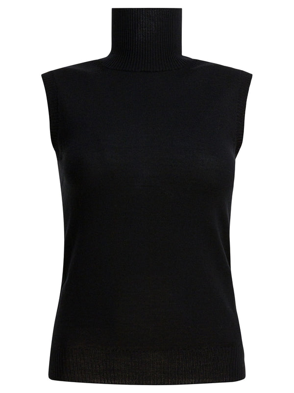 Max Mara Sportmax Mock Neck Sleeveless