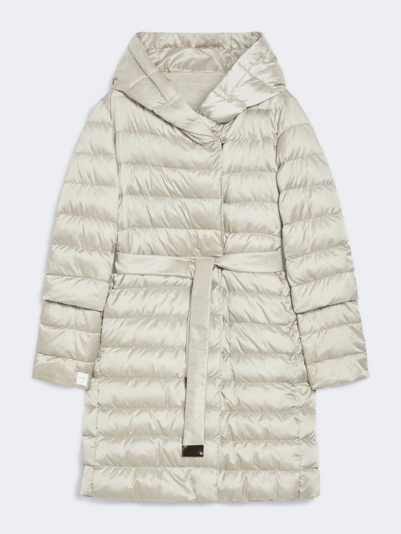 Max Mara The Cube Chaqueta reversible de plumas The Cube de Max Mara en color blanco - World Class Fashion