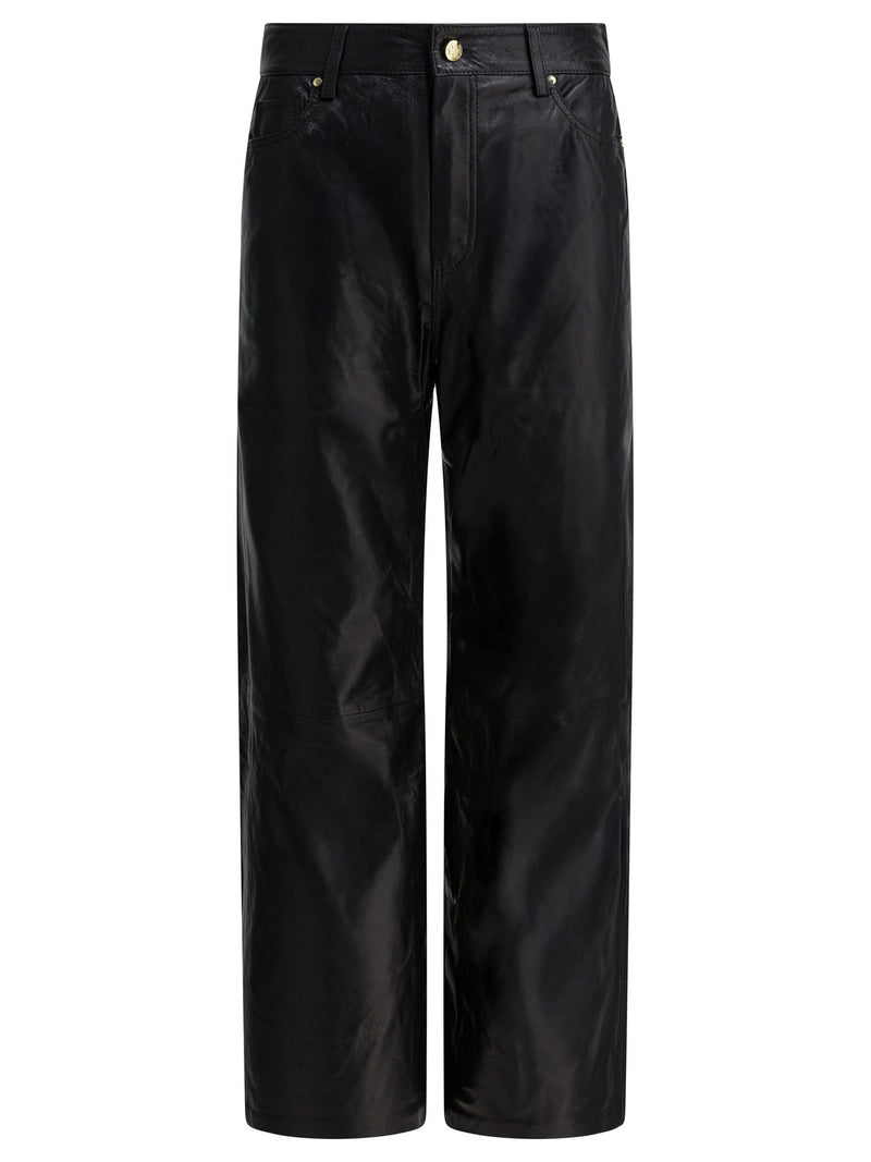 Max&Moi Max&Moi Leather Trousers Black Women - World Class Fashion