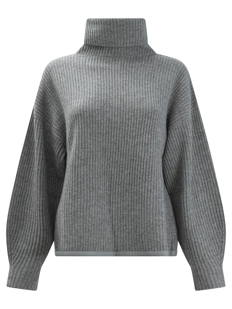 Max&Moi Max&Moi Wool and Cashmere Turtle-Neck Grey - World Class Fashion