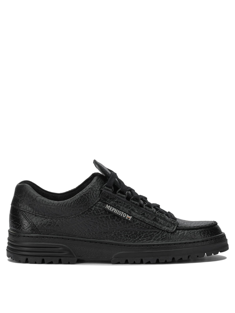 Mephisto Zapatillas Mephisto Cruiser para hombre, color negro - World Class Fashion