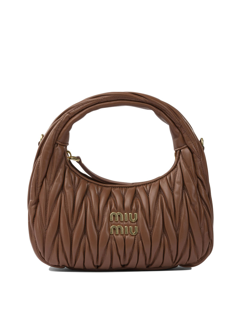 Miu Miu Miu Miu Bolso Wander Marrón Mujer - World Class Fashion