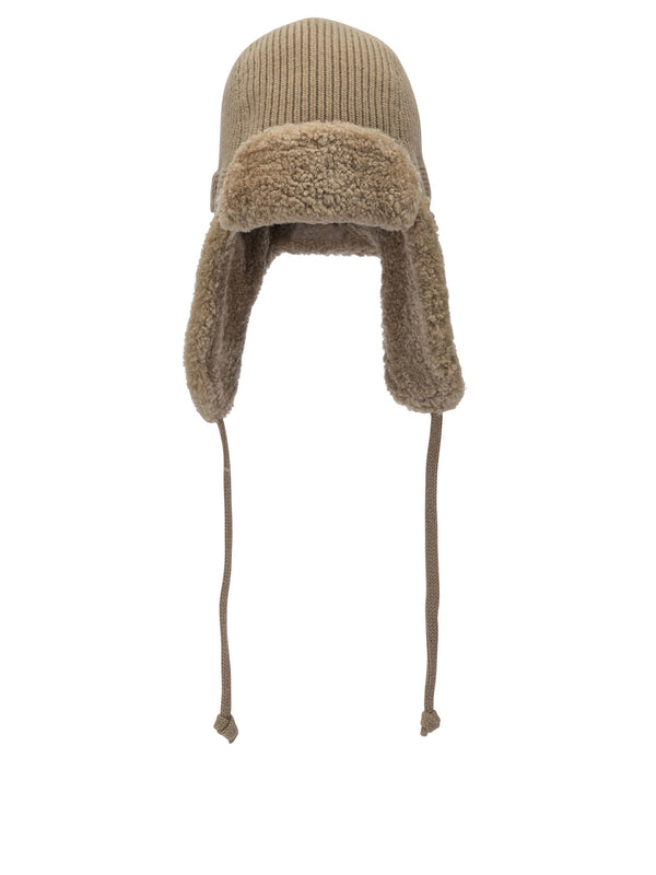 Miu Miu Beanie With Wool And Cashmere Ear Covers