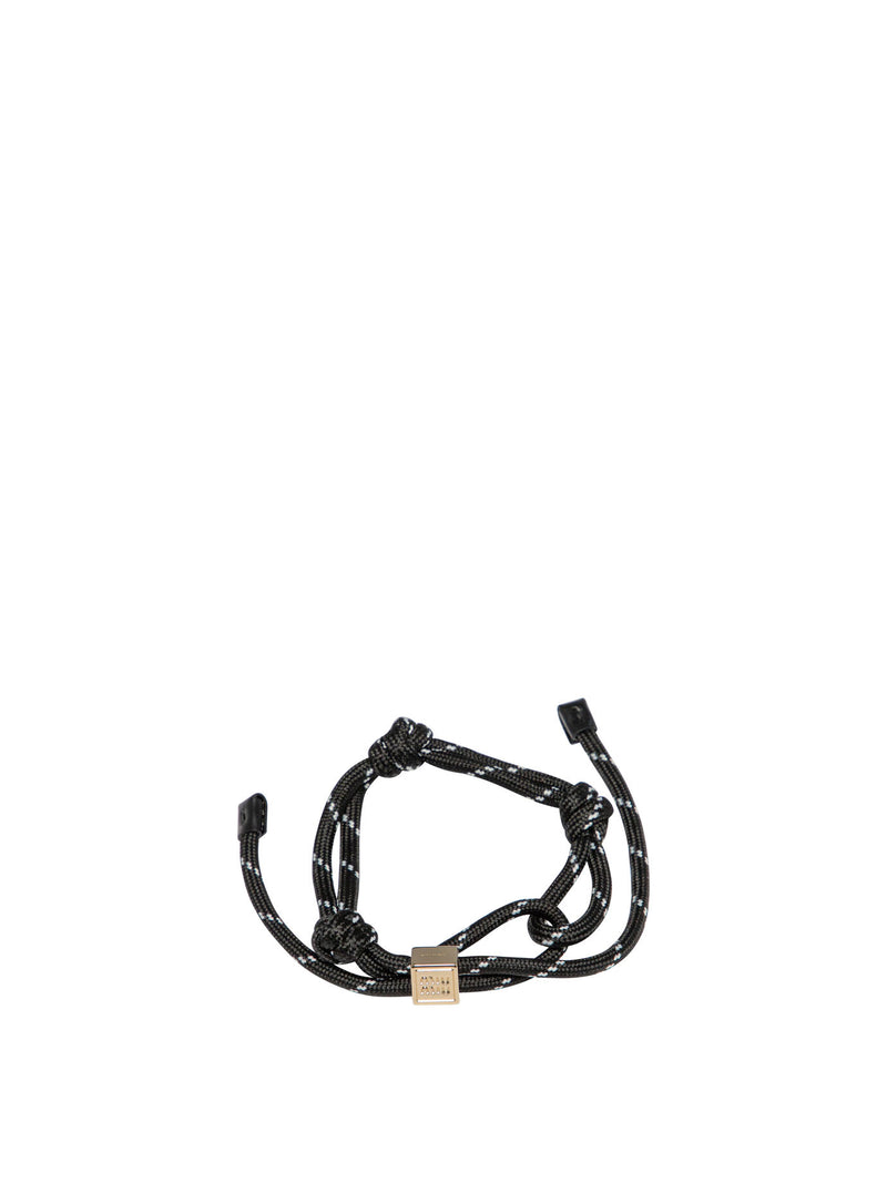Miu Miu Miu Miu Rope Bracelet Black Women - World Class Fashion
