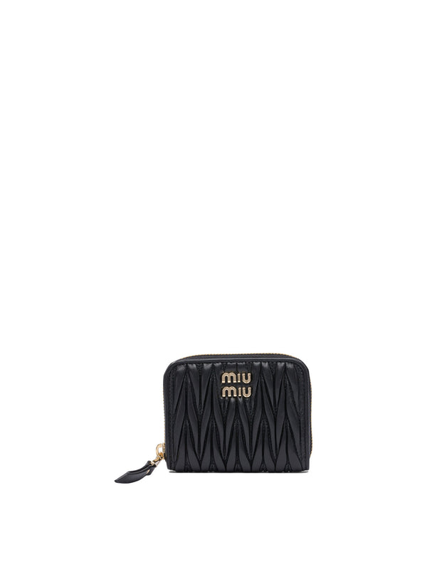 Miu Miu Matelassé Nappa Leather Coin Purse