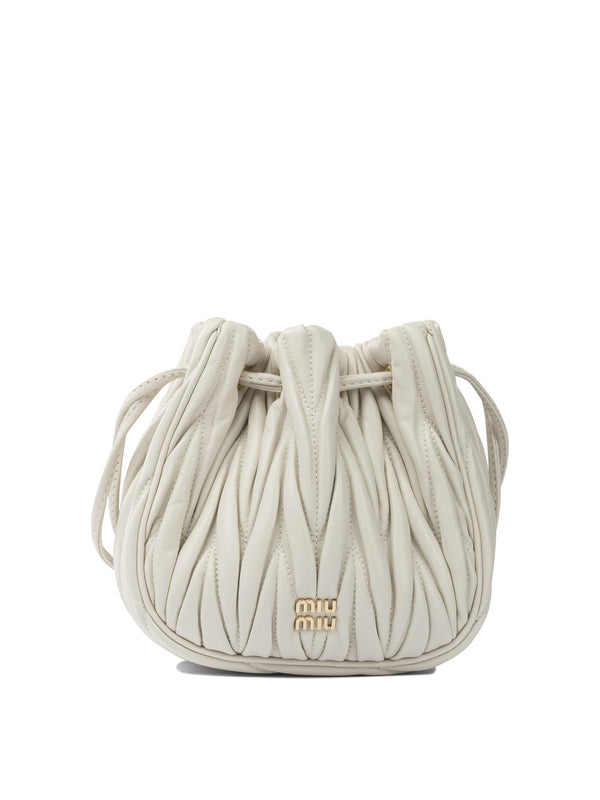 Miu Miu Matelassé Nappa Leather Handbag