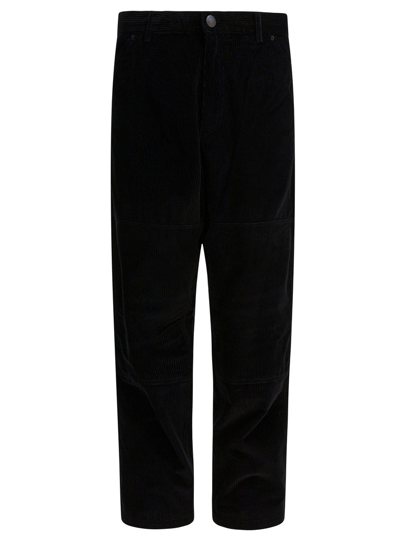 Moncler Moncler Corduroy Trousers Black Men - World Class Fashion