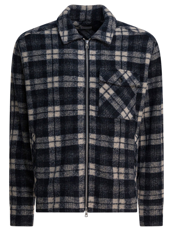 Moncler Check Overshirt Jacket
