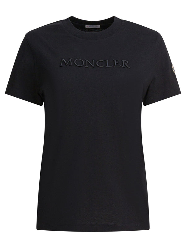 Moncler T-shirt With Embroidered Logo