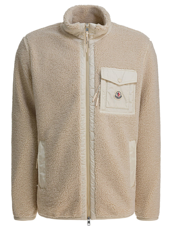 Moncler "teddy" Zipped Sweatshirt