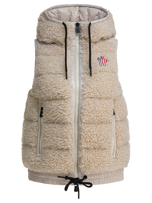 Moncler Grenoble "teddy" Sleeveless Jacket