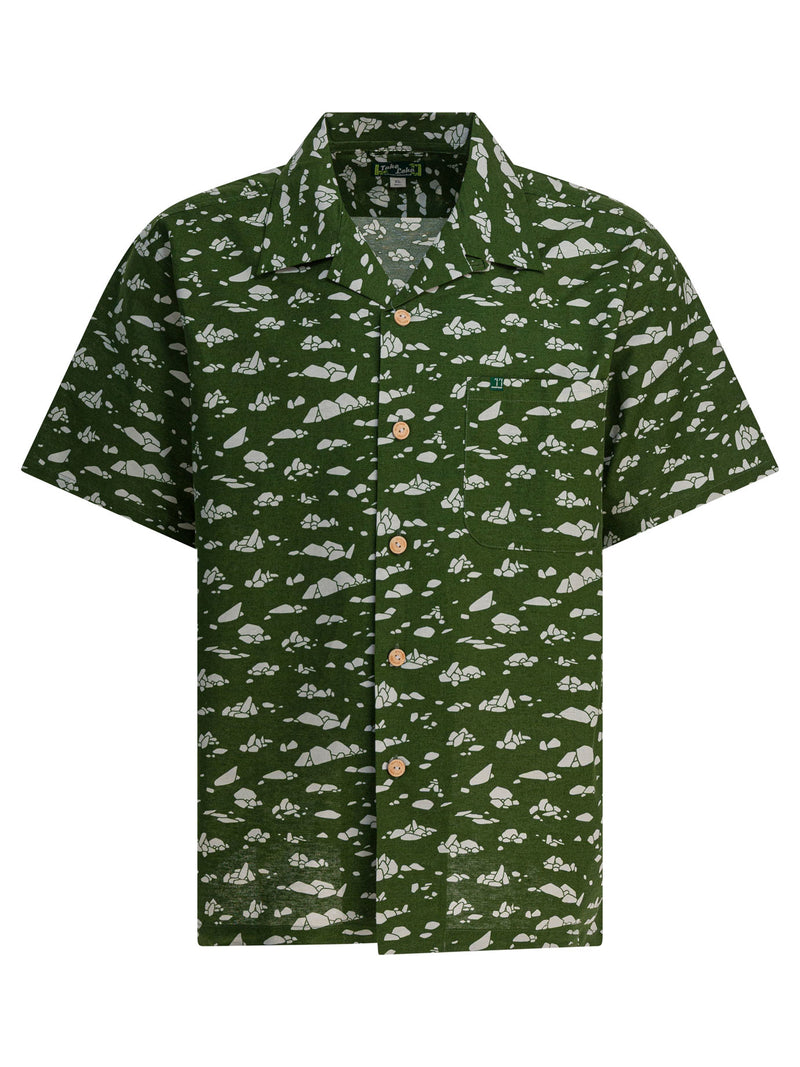 Montbell Montbell Take Loha Iwa Shirt Green - World Class Fashion