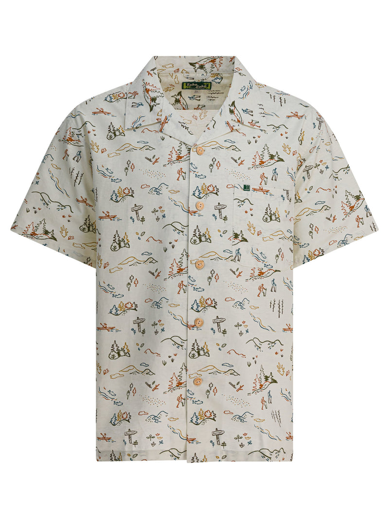 Montbell Montbell Take Loha Activity Shirt Beige Men - World Class Fashion