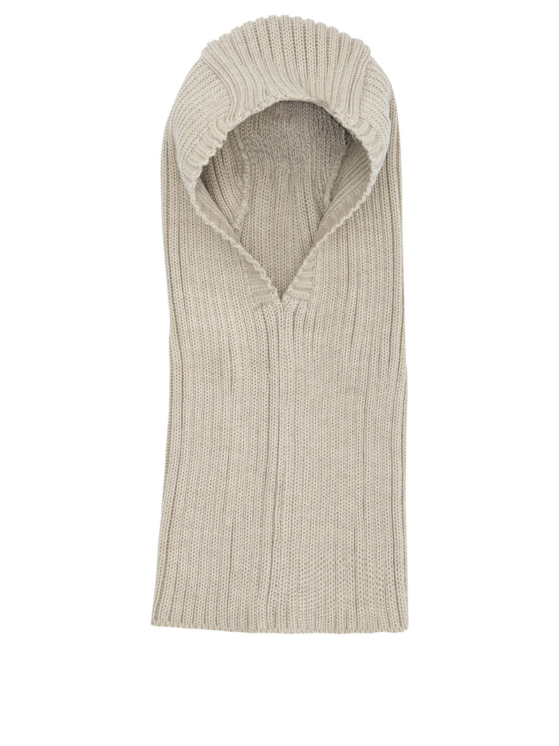Needles Needles Merino Wool Balaclava Beige - World Class Fashion