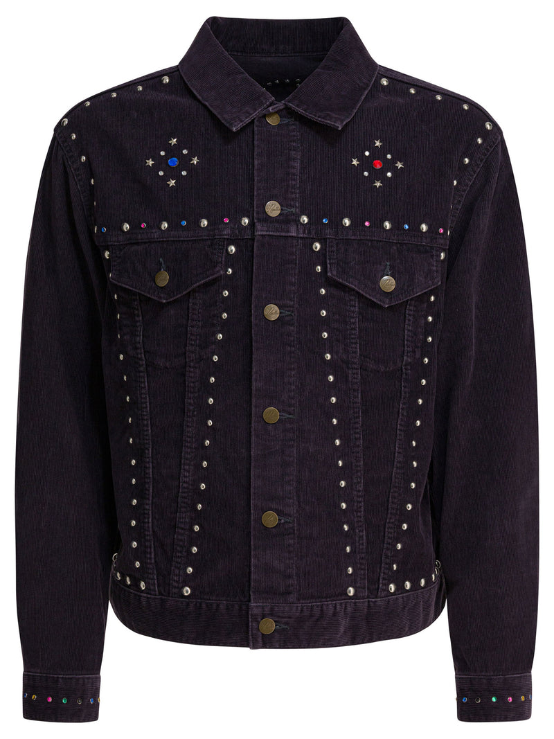 Needles Needles Corduroy Jacket Purple Men - World Class Fashion
