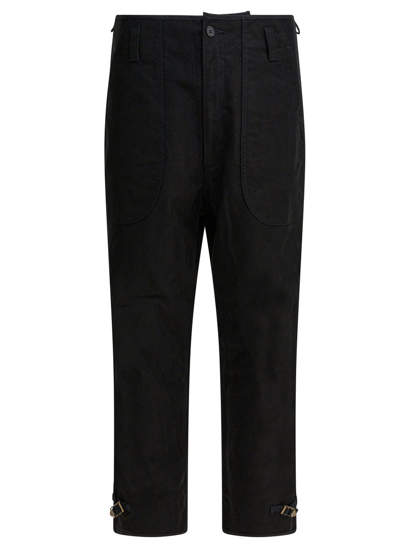 Needles Needles Over Pants Black Men - World Class Fashion