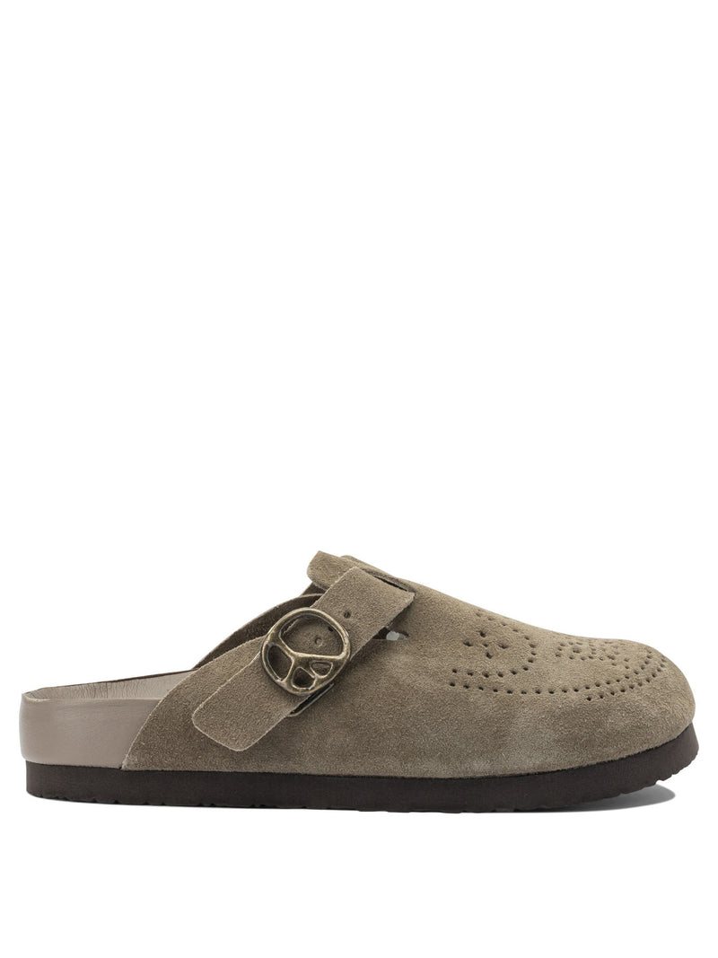 Needles Needles Clog Sabot Beige Men Sandals - World Class Fashion