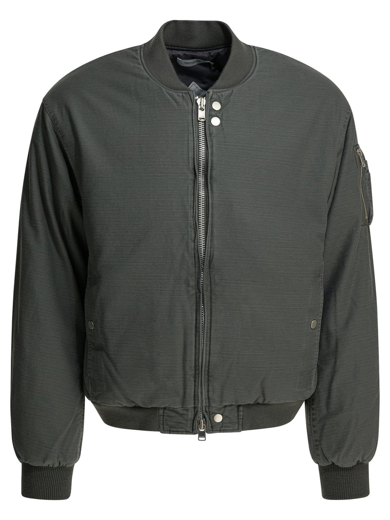 Nonnative Nonnative Trooper Puff Bomber Jacket Gray - World Class Fashion