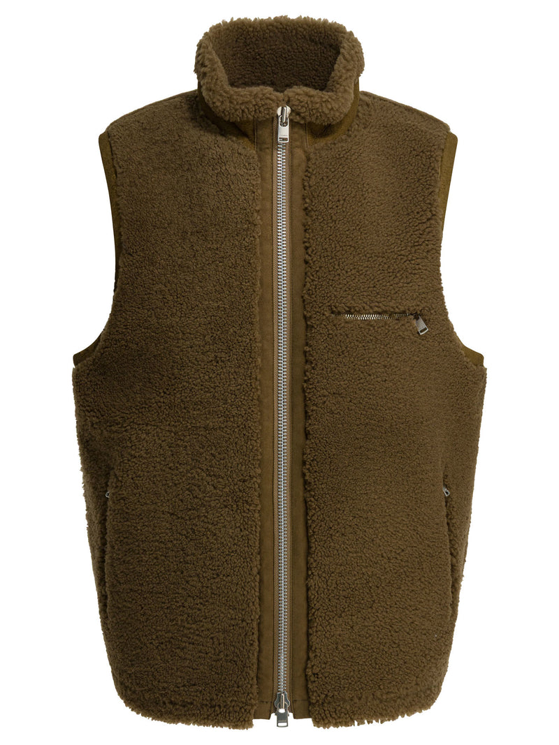 Nonnative Nonnative Hunter Sleeveless Jacket Brown - World Class Fashion