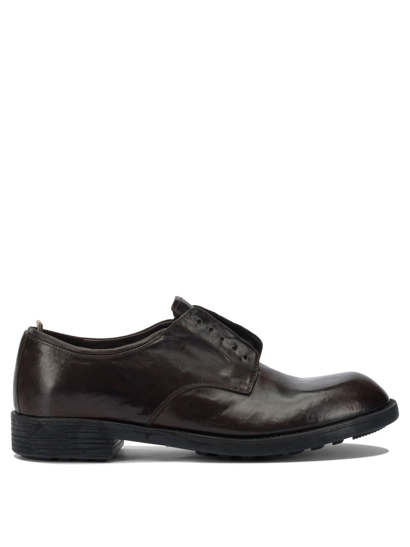 Officine Creative Officine Creative Diary 005 Zapatos Derby con Cordones Marrones - World Class Fashion