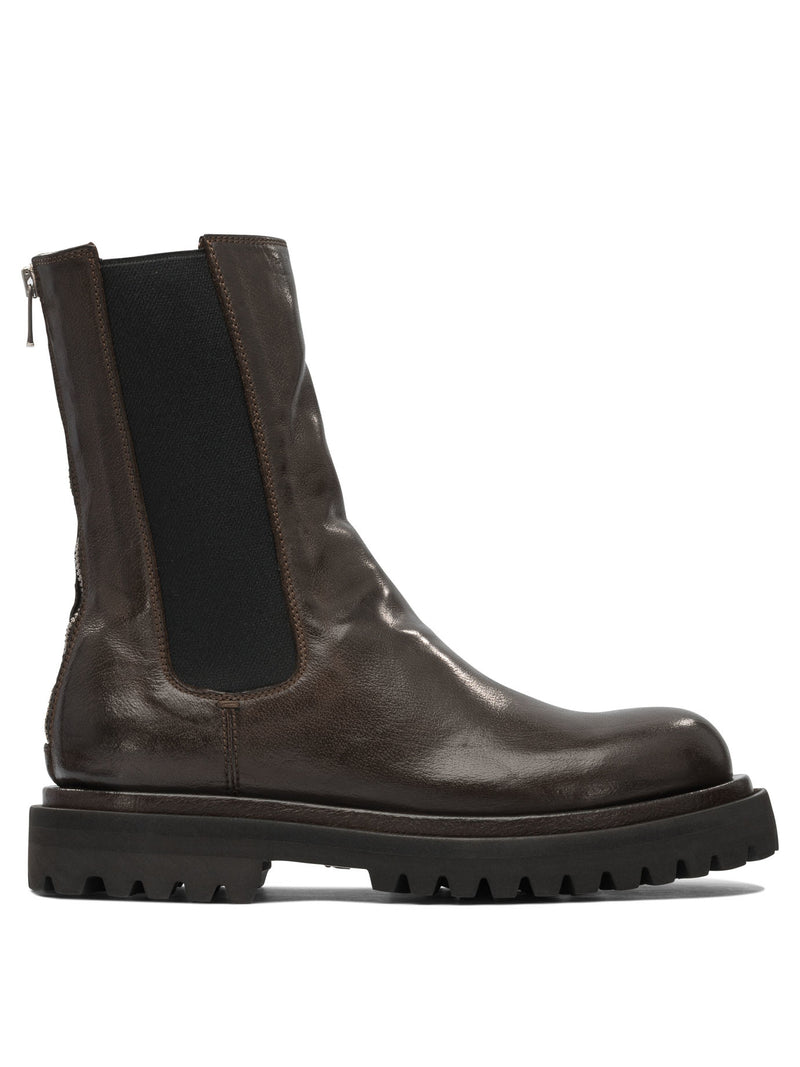 Officine Creative Botines con cremallera Officine Creative Wisal DD 122 marrones - World Class Fashion