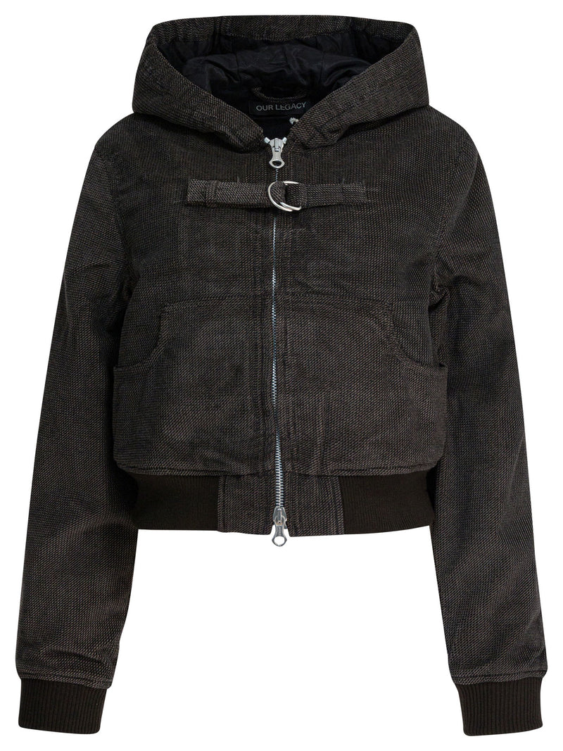 Our Legacy Nuestra Chaqueta Corta de Plumas Legacy Coast Marrón - World Class Fashion