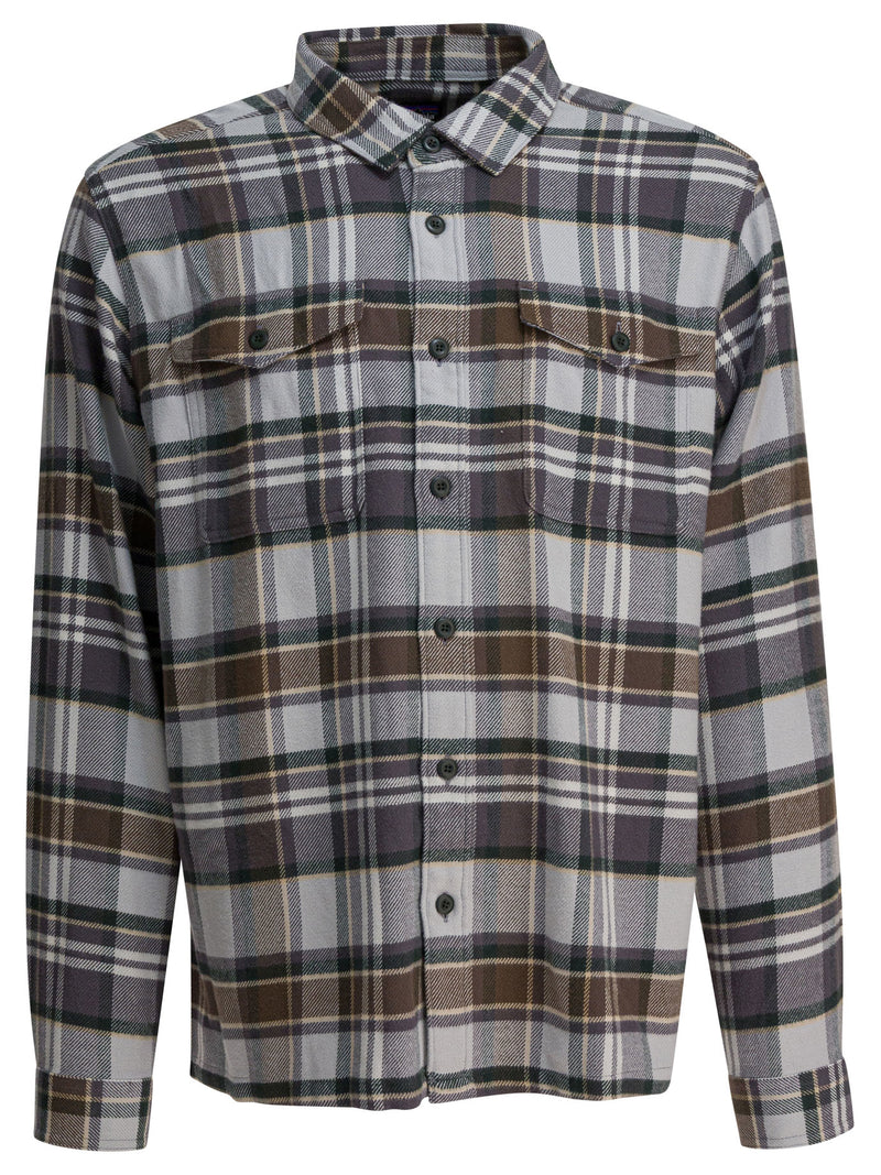 Patagonia Patagonia Fjord Flannel Shirt Grey Men - World Class Fashion