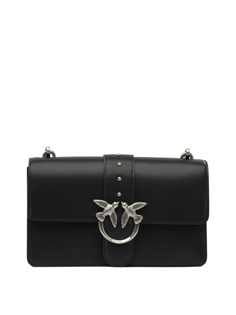 Pinko Pinko Women's Crossbody Bag Black Leather - World Class Fashion