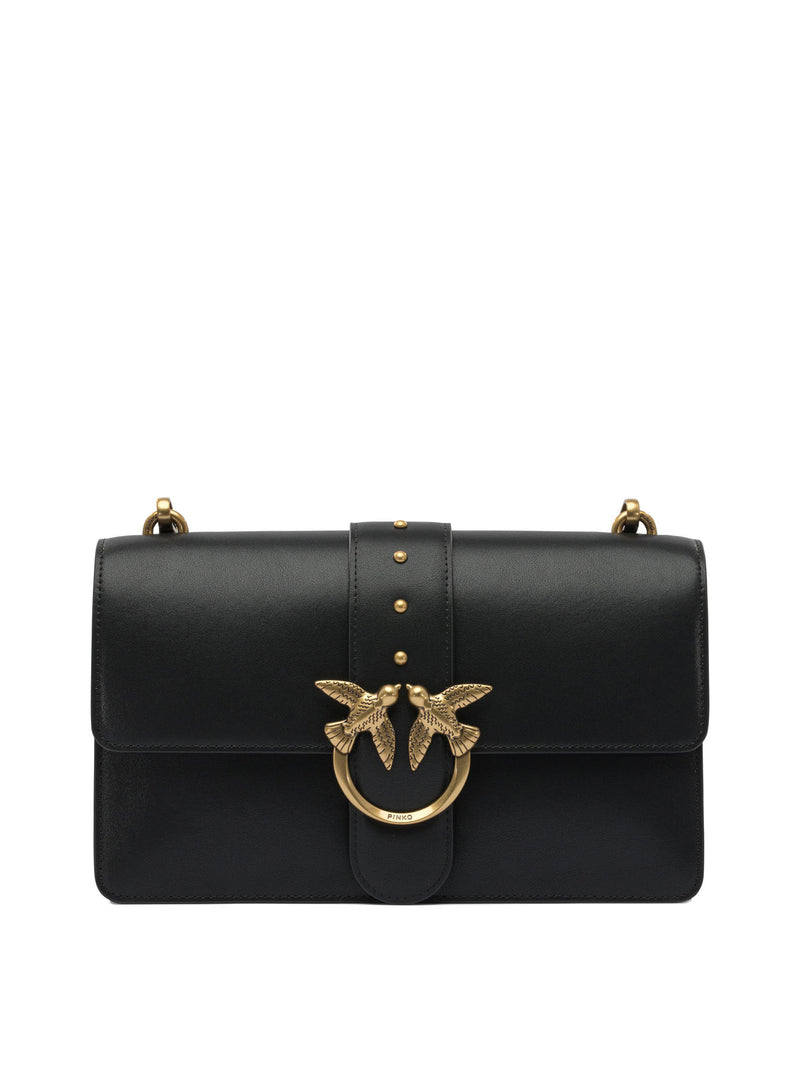 Pinko Pinko Women's Crossbody Bag Black Leather - World Class Fashion
