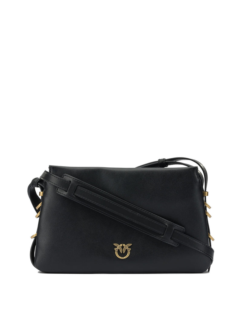Pinko Pinko Women's Crossbody Bag Black Leather - World Class Fashion