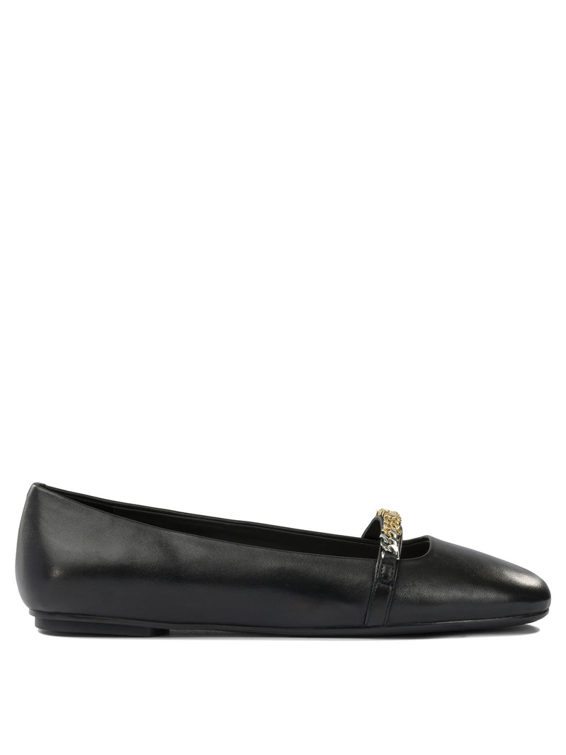 Pinko Pinko Leather Ballet Flats Black Women - World Class Fashion