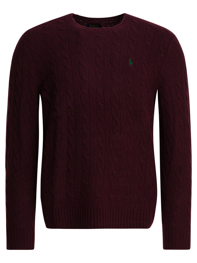 Polo Ralph Lauren Polo Ralph Lauren Suéter de Lana y Cachemira Color Burdeos para Hombre - World Class Fashion