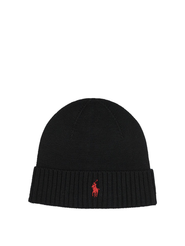 Polo Ralph Lauren Wool Beanie With Pony