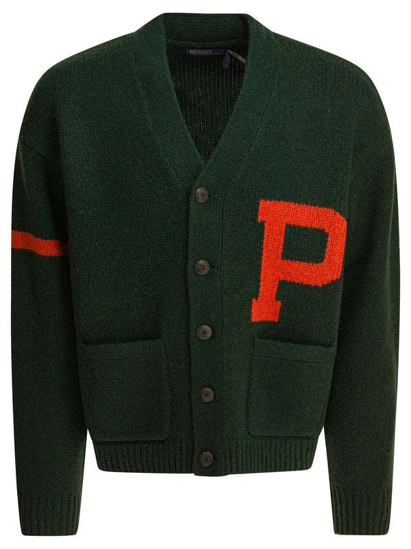 Polo Ralph Lauren V-neck Cardigan With Logo