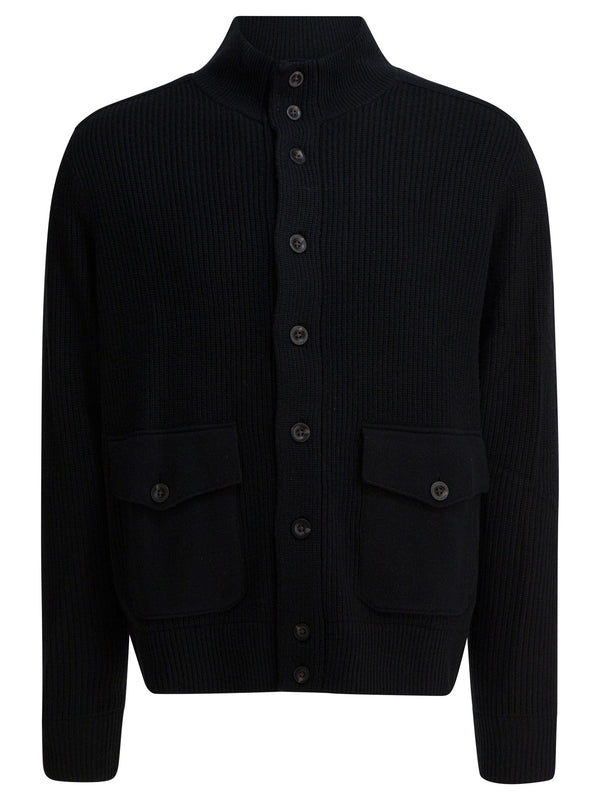 Polo Ralph Lauren Wool Cardigan With Mock Neckline