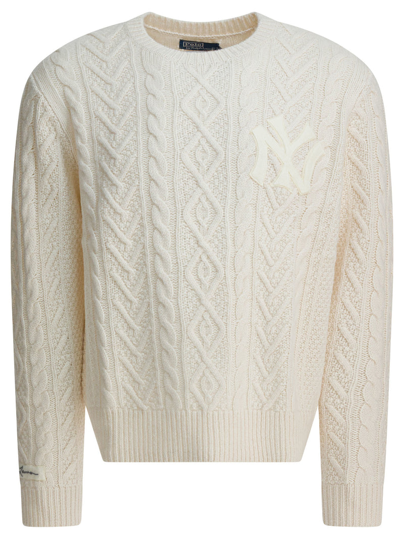 Polo Ralph Lauren Polo Ralph Lauren New York Yankees™ Sweater Blanco - World Class Fashion